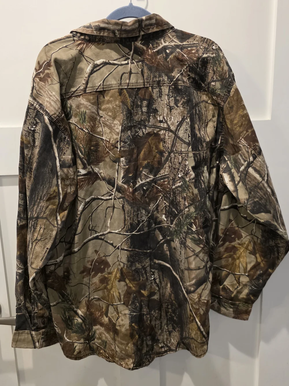 Realtree AP Camo Mens Long Sleeve Button Outdoors Hunting  2XL Gorpcore